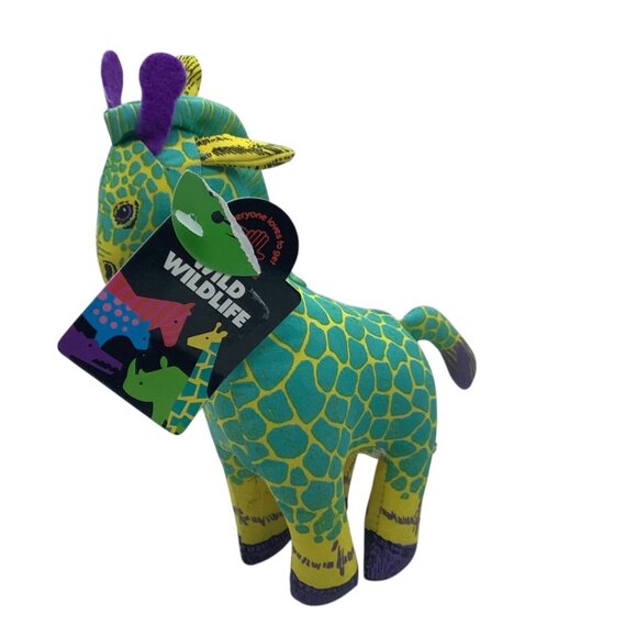 Vtg 1992 WWF Applause Mini Giraffe Plush Toy 7” Wildlife Collection NEW NWT - Picture 2 of 5